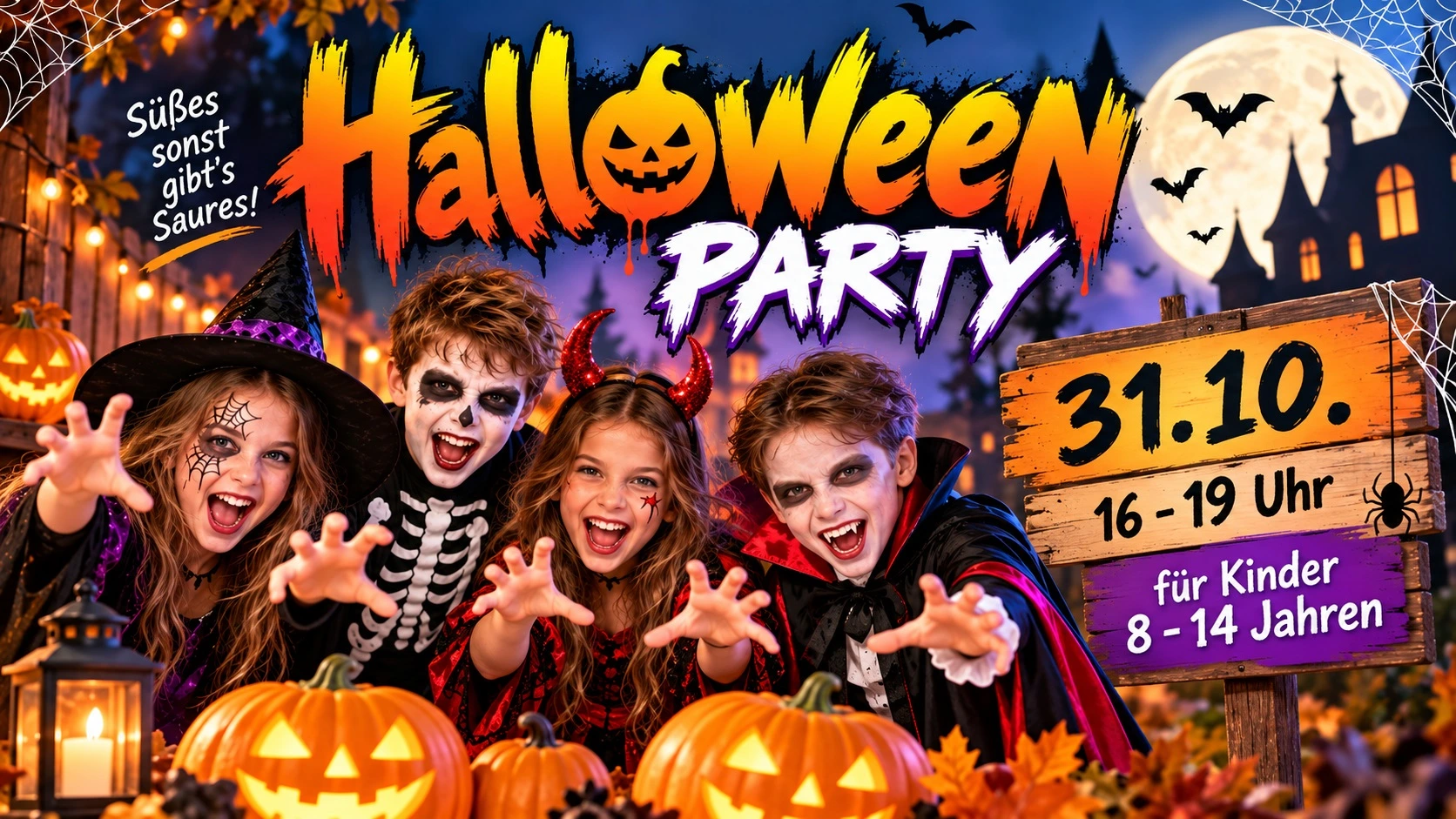 Helloween Party Kinder