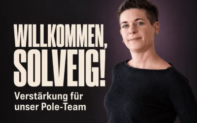 Verstärkung für unser Pole-Team. Willkommen, Solveig!