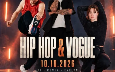 Hip Hop & Vogue Workshop Day mit TJ, Kevin und Evelyn